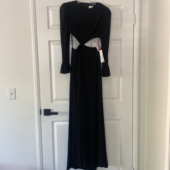 Mac Duggal Cutout Maxi Dress 67944 - Picture 7 of 8